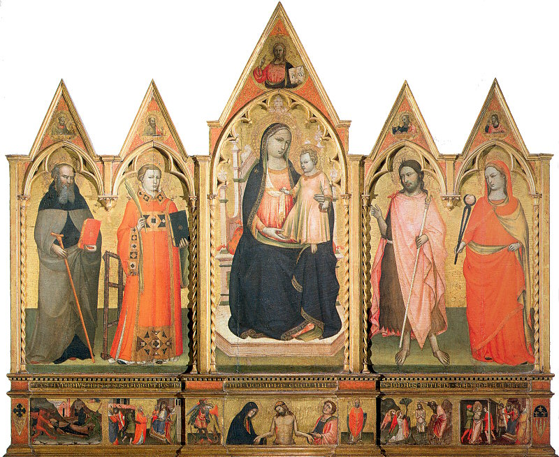 The Virgin Enthroned with Saints