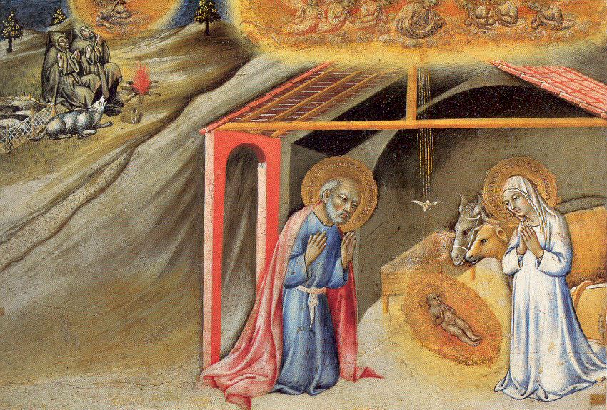 The Nativity and the Annunciation to the Shepherds