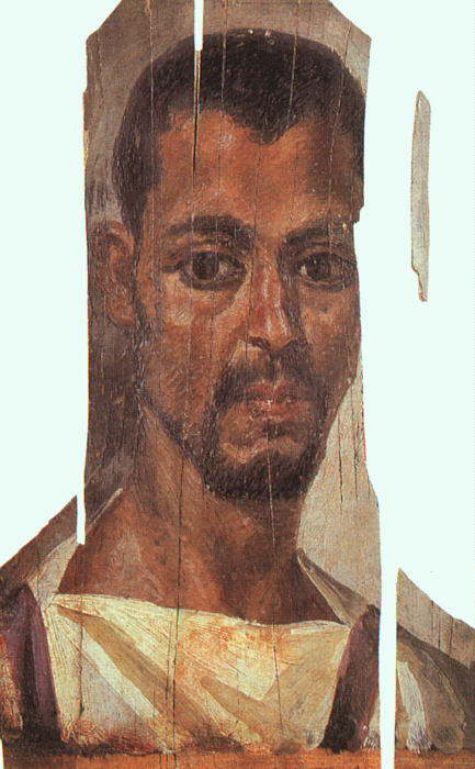 Fayoum Funerary Portrait
