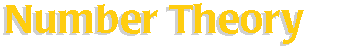 Number Theory